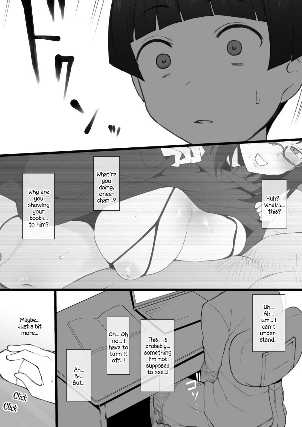 Hentai Manga Comic-On the Laptop My Beloved Big Sister Lent Me-Read-8